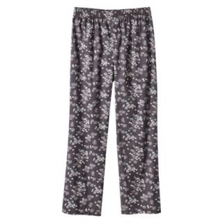 Xhilaration Juniors Woven Sleep Pant   Dark Grey Floral XL(15 17)