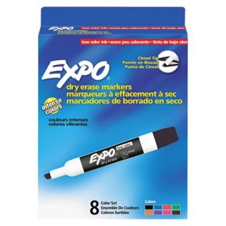 18 Expo LOW ODOR Dry Erase White Board Markers ASSORTED Colors expo2  whiteboard