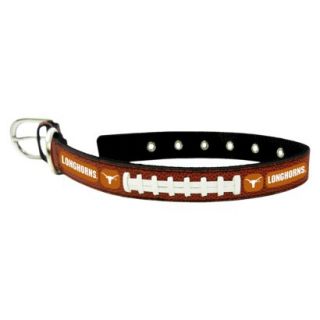 Texas Longhorns Classic Leather Medium Football Collar