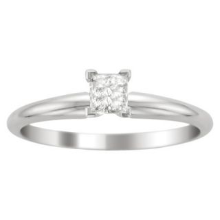 3/4 CT.T.W. Diamond Solitaire Ring in 14K White Gold   Size 7.5