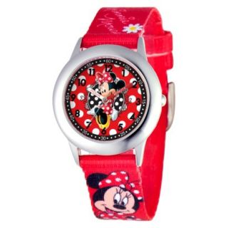 Kids Disney Minnie Wristwatch   Red
