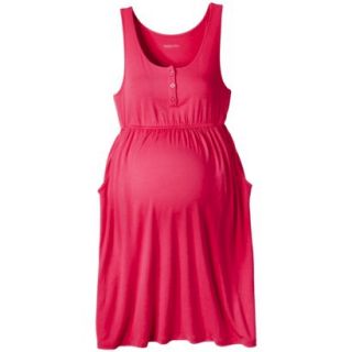 Merona Maternity Sleeveless Dress   Coral S