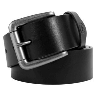 Swiss Gear Mens Distressed Leather Belt   Black L
