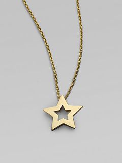 Roberto Coin 18K Yellow Gold Small Star Necklace   Yellow Gold