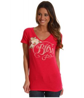 Lucky Brand Bliss Tee Womens T Shirt (Red)
