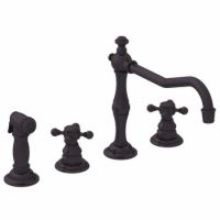 Newport Brass NB943 08W Chesterfield Kitchen Faucet with Solid Brass Pullout Sid