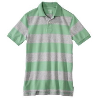 Merona Mens Interlock Polo Shirt   Green M