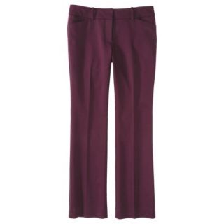 Mossimo Womens Refined Bootcut Pant (Modern Fit)   Purple 18 Long