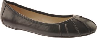 Womens Nine West Blustery   Black Leather Shoes