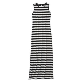 Xhilaration Juniors Striped Maxi Dress   Black/White S(3 5)
