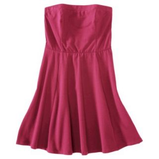Mossimo Supply Co. Juniors Strapless Fit & Flare Dress   Rose S