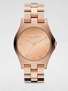 Marc by Marc Jacobs Henry Rose Gold Finished Stainless Steel Bracelet Watch/Rose