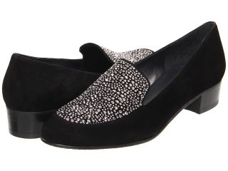 Stuart Weitzman Studsalot Womens Slip on Dress Shoes (Black)