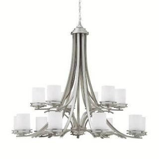 Kichler 1675NI Soft Contemporary/Casual Lifestyle 15 Light Fixture Brushed Nickel