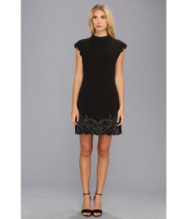Ted Baker Hydi Scallop Edge Embellished Dress Womens Dress (Black)