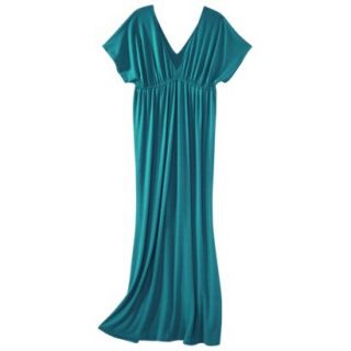Merona Petites Short Sleeve Maxi Dress   Moneray Blue XLP