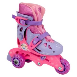 Disney Princess Glitter Convertible Skate   Pink/Purple (J6   J9)