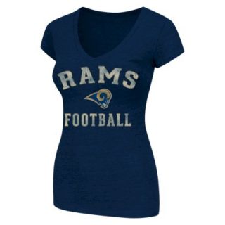 NFL Rams Crucial Call II Team Color Tee Shirt L