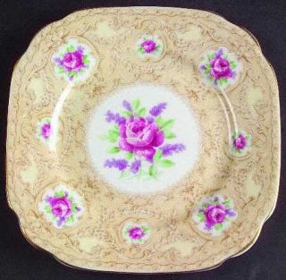 Royal Albert Devonshire Lace Square Bread & Butter Plate, Fine China Dinnerware