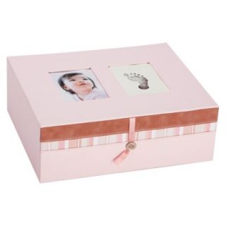 Pearhead Pink Babyprints Keepsake Box