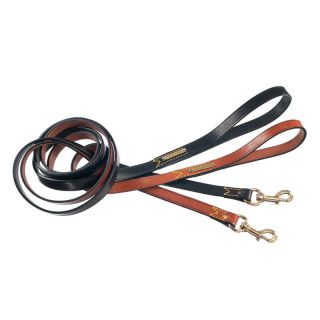 Pet Ego Classic Leather Show Dog Leash Brown   R109