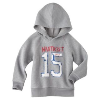 Cherokee Infant Toddler Boys Hooded Nantucket Sweatshirt   Gray 3T