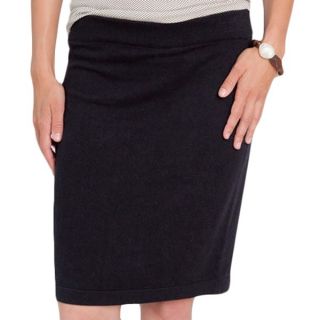 Carve Designs Kearney Sweater Skirt   Cotton Cashmere (For Women)   BLACK (S )