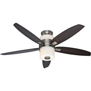 Hunter HUF 59010 Domino Large Room Ceiling Fan with light