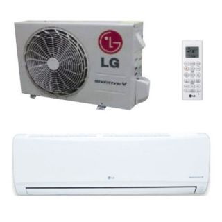 LG LS090HEV Ductless Air Conditioning, Mega Standard SingleZone WallMount MiniSplit System w/Heat Pump 9,000 BTU