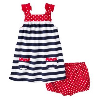 Just One YouMade by Carters Newborn Girls 2 Piece Dress Set   Anthem Red 3 M