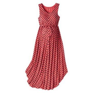 Liz Lange for Target Maternity Sleeveless Knit Maxi Dress   Blue/Melon XXL