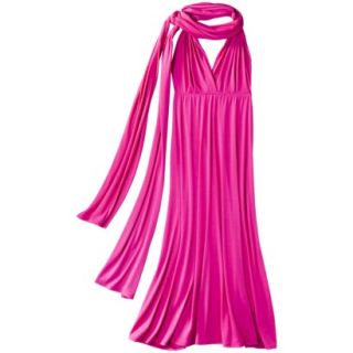 Mossimo Womens Multi Wrap Maxi Dress   Pink XS