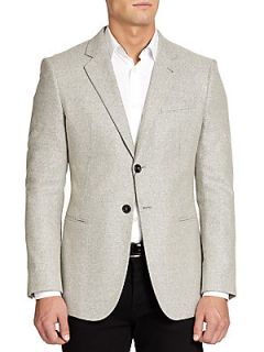 Tweed Blazer   Grey