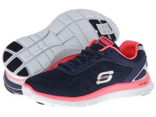 SKECHERS Flex Appeal   Love Your Style Womens Lace up casual Shoes (Navy)