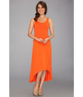 Culture Phit Lacie High Low Dress Womens Dress (Orange)
