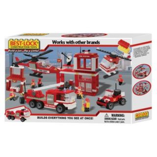 Best Lock Fire Rescue Building Set   750 Piece