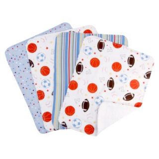 Trend Lab 10Pc Burp Cloths and Hooded Towel and Wash Cloths Set   MVP