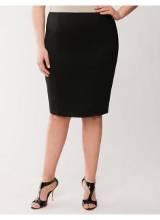 Lane Bryant Plus Size Lane Collection flounce back pencil skirt     Womens