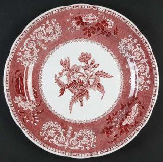 Spode Camilla Red (Earthen,Newer Stamp) Dinner Plate, Fine China Dinnerware   Ea