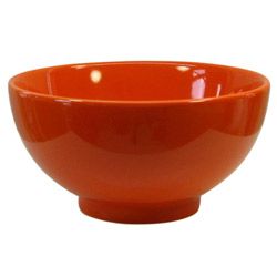 Waechtersbach Orange Soup/ Cereal Bowls (set Of 4) (OrangeMaterials CeramicCapacity 20 ouncesDimensions 3 inches high x 5.75 inches diameterCare instructions Dishwasher and microwave safeSet of 4 )