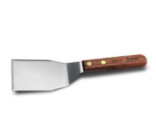 Dexter Russell Hamburger Turner w/ 4 x 3 in Offset Steel Blade & Rosewood Handle