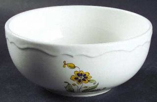 Varages Vieux Provence Soup/Cereal Bowl, Fine China Dinnerware   Green Bird,Scal