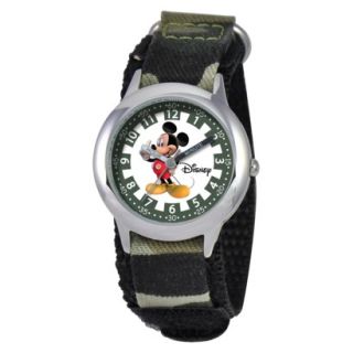 Disney Kids Mickey Mouse Watch   Green