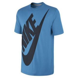 Nike Oversized Futura Mens T Shirt   Vivid Blue