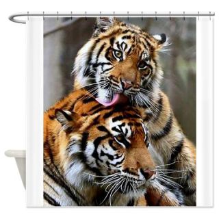  Big cats love Shower Curtain  Use code FREECART at Checkout
