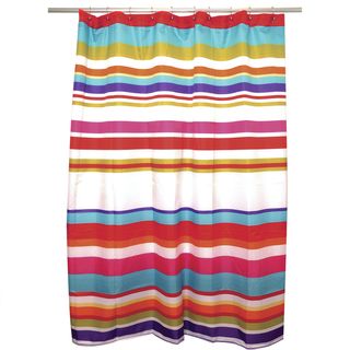Candy Stripe Shower Curtain