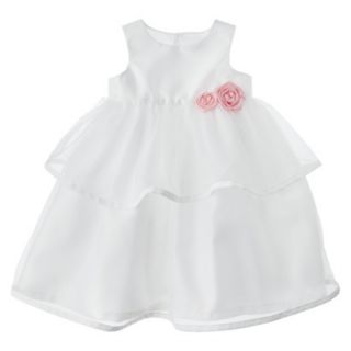 Just One YouMade by Carters Newborn Girls Dress Set   White 12 M