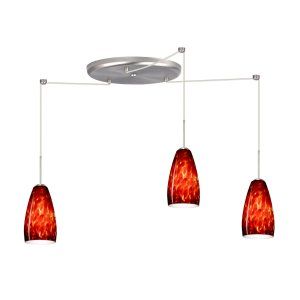 Besa Lighting BEL 3BW 150941 SN Chrissy Pendant