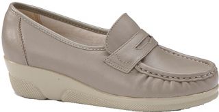 Womens Softspots Pennie   Taupe Casual Shoes