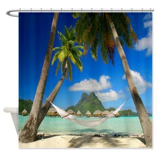  Tropical Paradise Beach Shower Curtain  Use code FREECART at Checkout